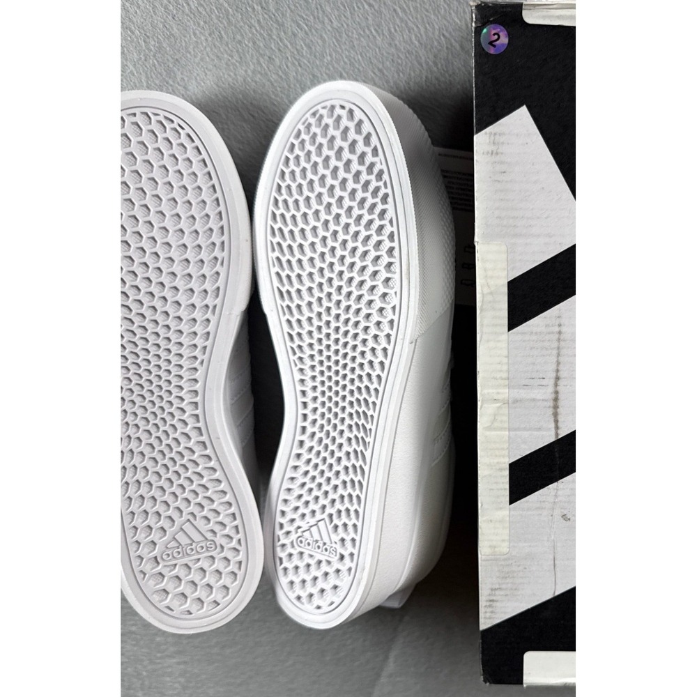 Adidas Bravada 2.0 Platform Women 7 White New IE2309 Canvas Chunky Fairy Sneaker - Picture 12 of 13